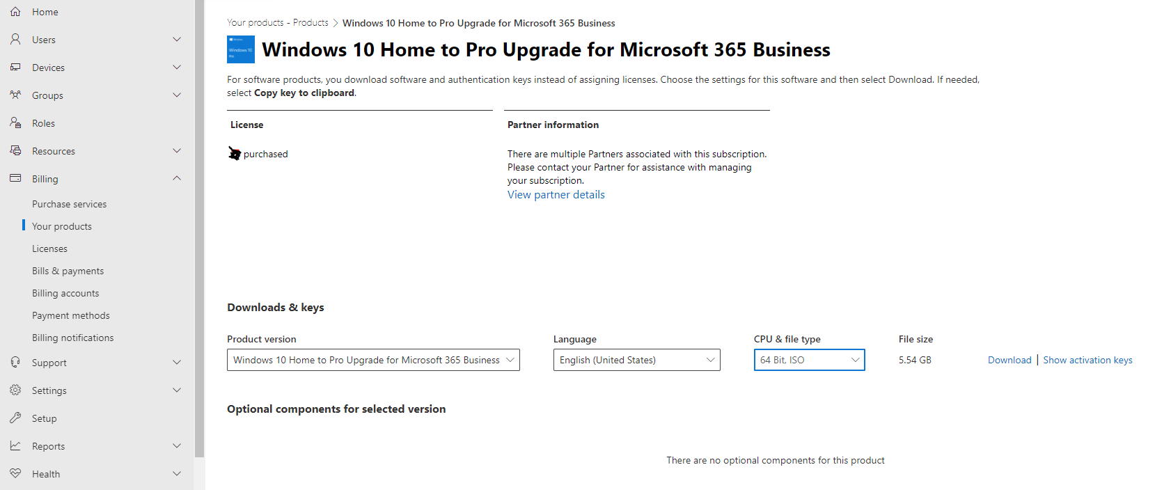 What Microsoft 365 business product or license do I have? - Microsoft  Support