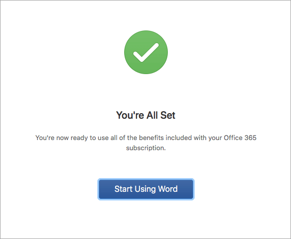 Start using Word 2016 for Mac