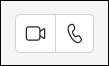 Teams-calls icons-simple